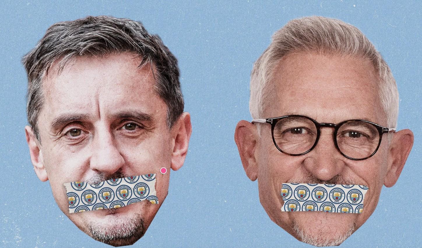 电讯报：莱因克尔、内维尔等人对曼城财务案集体失声耐人寻味